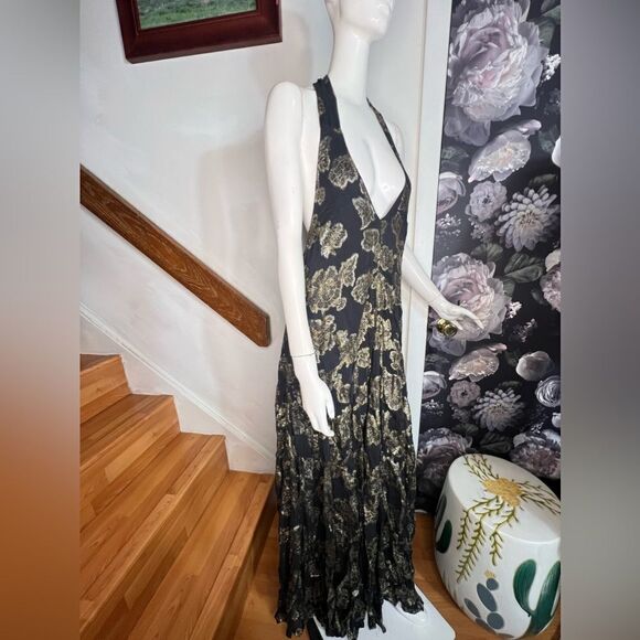 Free People Holding On Convertible Maxi Dress/ size S - Picture 6 of 10